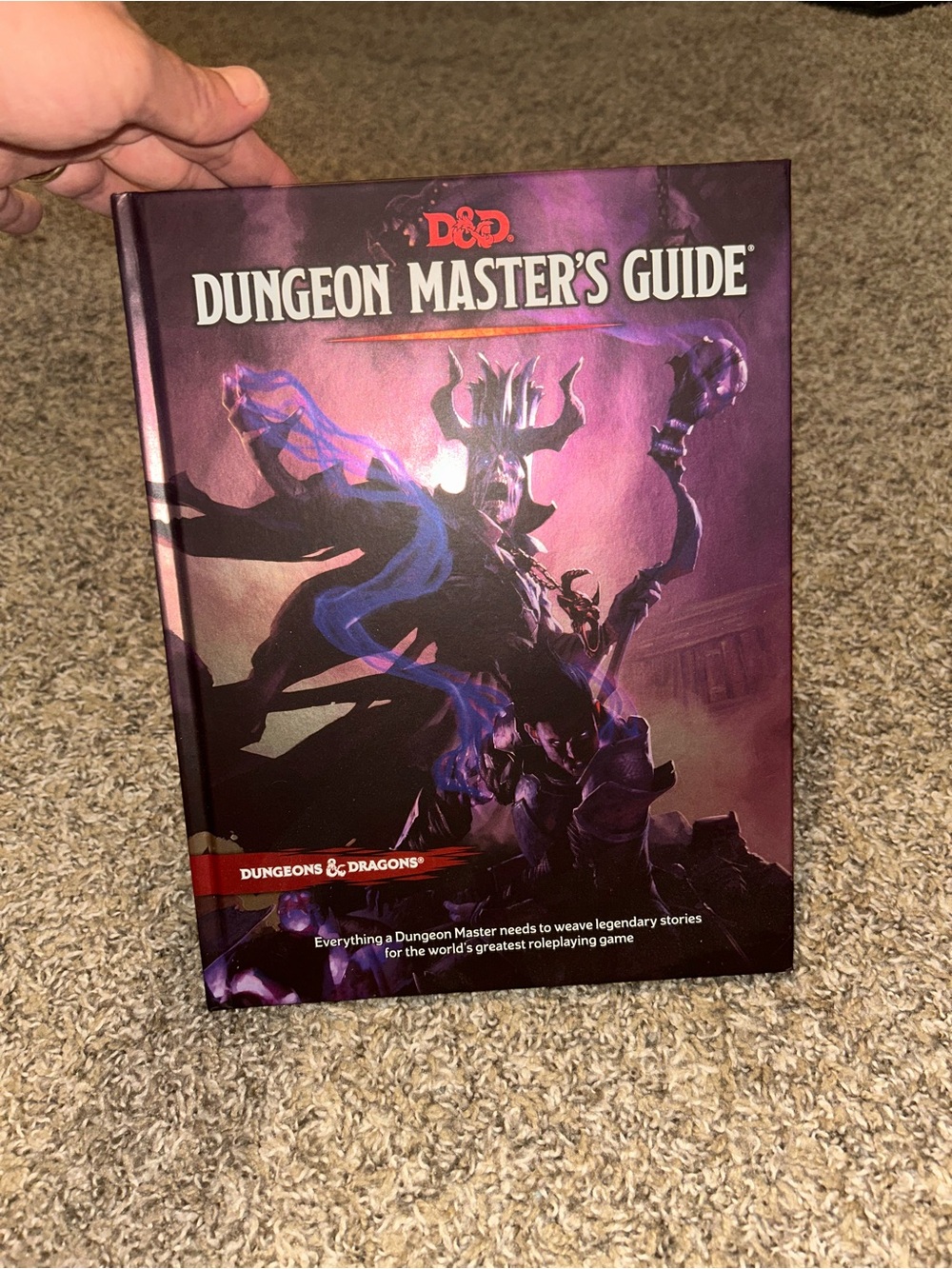 Dungeon and Dragons “Dungeon Master Guide” Hardbook 5th Edition
